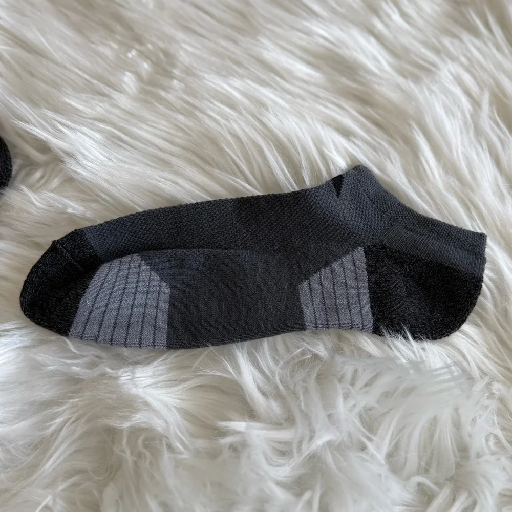 Adidas | Four Pairs of Crew Socks, 3 Gray and 1 Black Unknown Size Brand New
